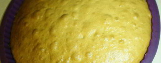 Шаг 3: пирожного бисквитного на сметане