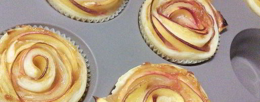 Шаг 4: пирожного из слоеного теста с нектарином