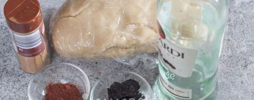 Шаг 3: пирожного картошка из марципана