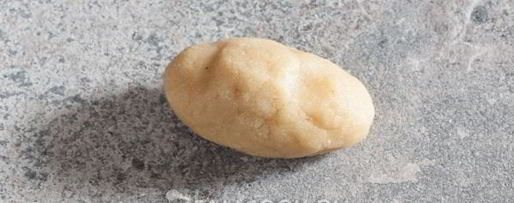 Шаг 9: пирожного картошка из марципана