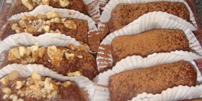 Рецепт пирожного картошка с коньяком и грецкими орехами