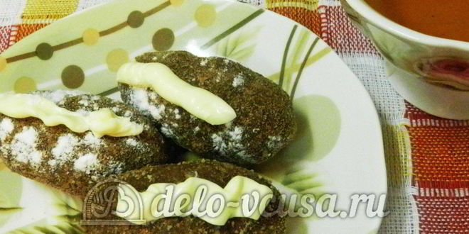 Рецепт пирожного картошка с орехами и коньяком