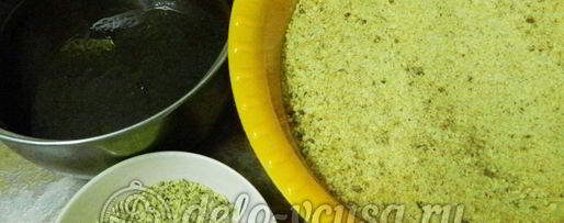 Шаг 5: пирожного картошка с орехами и коньяком