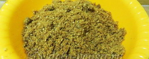 Шаг 6: пирожного картошка с орехами и коньяком