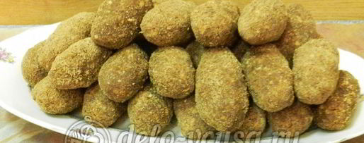 Шаг 8: пирожного картошка с орехами и коньяком