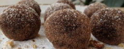 Шаг 3: пирожного картошка с шоколадным маслом