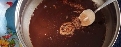 Шаг 2: пирожного кунжутный кофе