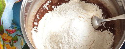 Шаг 3: пирожного кунжутный кофе