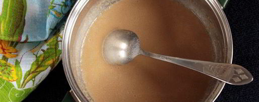 Шаг 9: пирожного кунжутный кофе