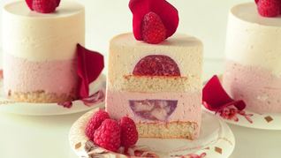 Рецепт Пирожного малина и личи