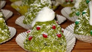 Рецепт Пирожного Новогодняя елочка