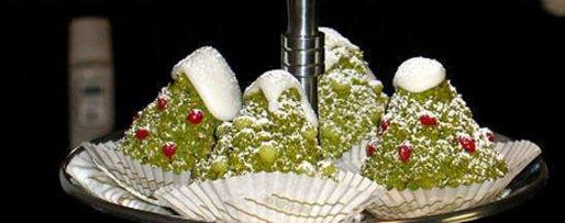 Шаг 10: пирожного новогодняя елочка