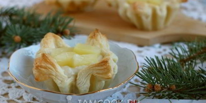 Рецепт пирожного пина колада