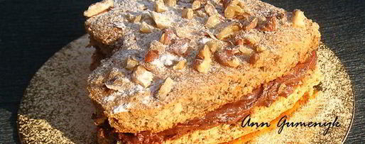 Шаг 13: пирожного сердечного с шоколадным муссом