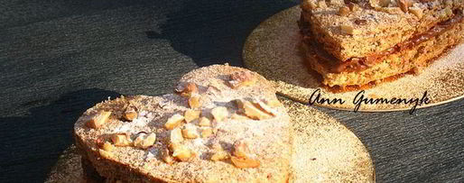 Шаг 14: пирожного сердечного с шоколадным муссом