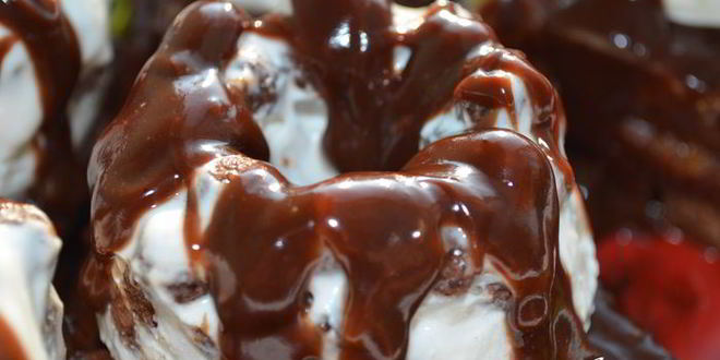 Рецепт пирожного шоколадный вулканчик для хороших учеников