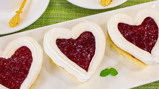 Рецепт Пирожного Валентинки