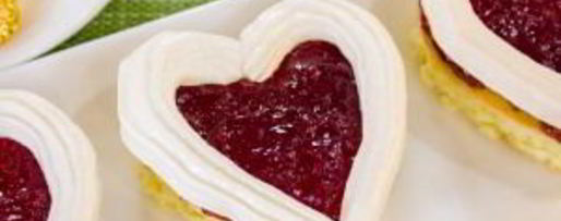 Шаг 10: пирожного валентинки