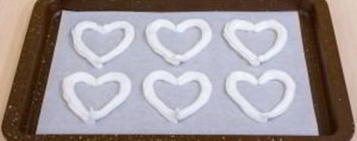 Шаг 6: пирожного валентинки