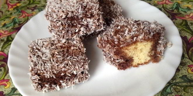 Рецепт пирожных ламингтон