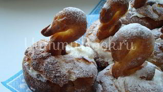 Рецепт Пирожных Лебединое озеро