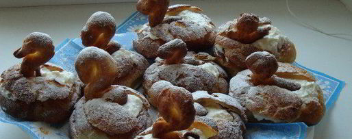 Шаг 4: пирожных лебединое озеро