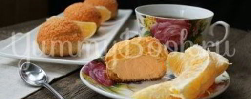 Шаг 12: пирожных шу с апельсиново-творожной начинкой