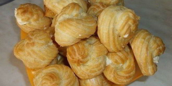 Рецепт пирожных заварных со сливочным кремом