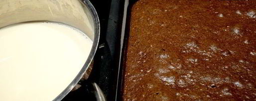 Шаг 3: пряного пирожного с карамельной корочкой чай с молоком