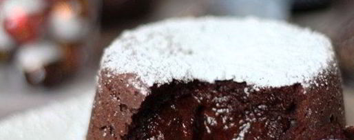 Шаг 3: шоколадного горячего пирожного с жидкой начинкой