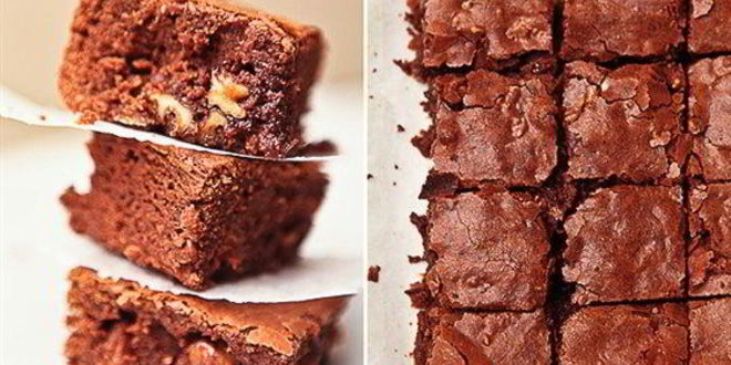 Рецепт шоколадных брауни с грецкими орехами