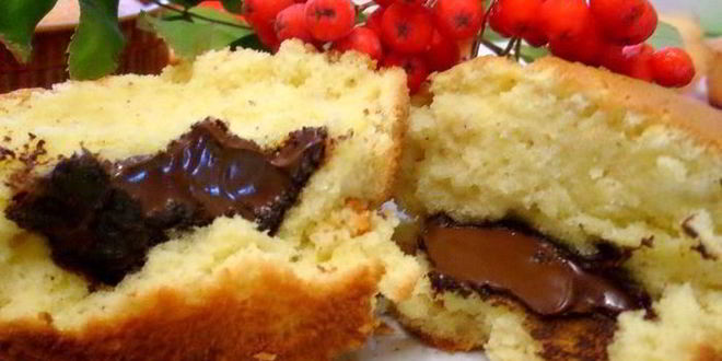 Рецепт сливочного пирожного с шоколадом