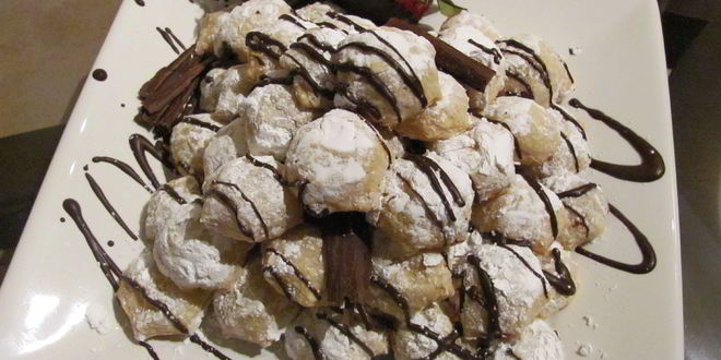 Рецепт слоеных мини-пирожных