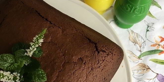 Рецепт цитрусового брауни