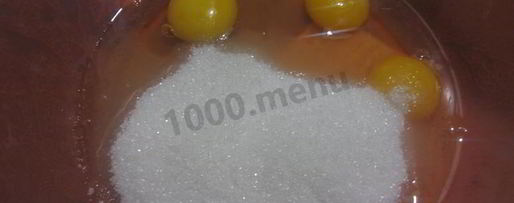 Шаг 1: творожно-шоколадных пирожные из бисквита