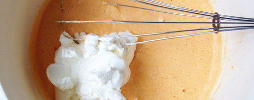 Шаг 6: тыквенно-облепихового пирожное