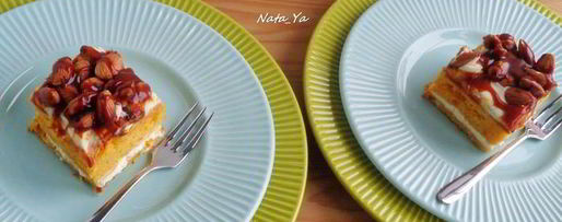 Шаг 23: тыквенных пирожных с миндалем и соленой карамелью