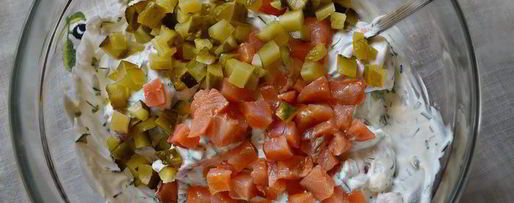 Шаг 7: закусочных пирожных из лосося и шпината семужкин каприз