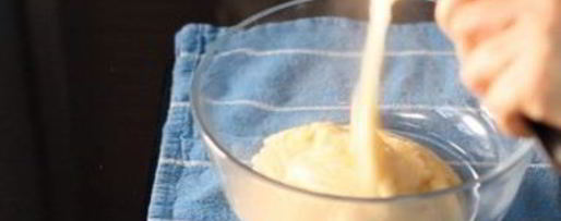 Шаг 4: заварных пирожных с молочным кремом