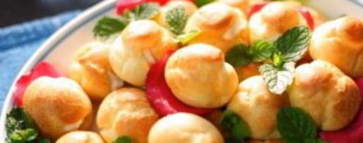 Шаг 5: заварных пирожных с молочным кремом