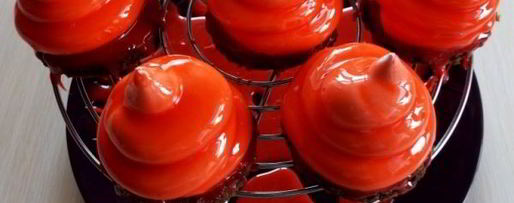 Шаг 27: зефирного пирожного с малиновым конфи