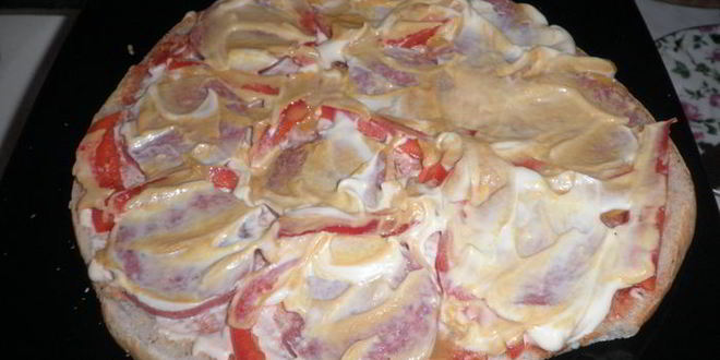 Рецепт быстрой пиццы