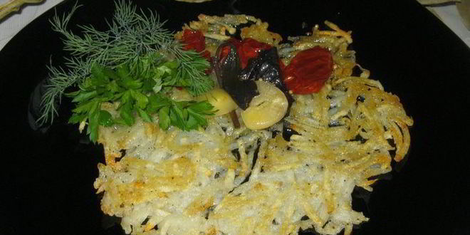 Рецепт картофельной пиццы — решти