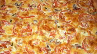 Рецепт Легкой пиццы из творожного теста