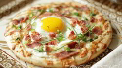 Рецепт Мини-пиццы с яйцом