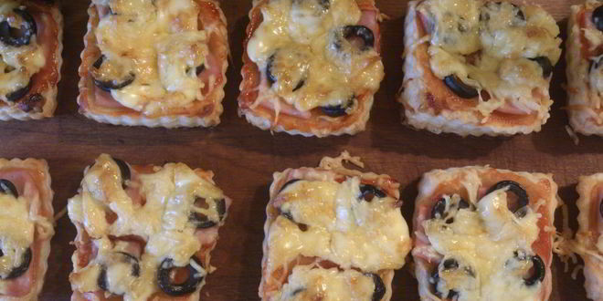 Рецепт мини-пицц