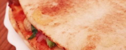 Шаг 2: многослойной экспресс-пиццы на сковороде