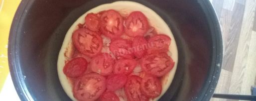 Шаг 3: овощной пиццы в мультиварке