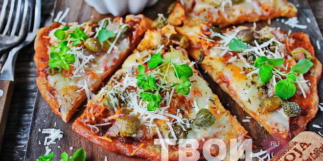 Рецепт пиццы без теста