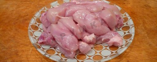 Шаг 2: пиццы деревенской с курицей закрытая